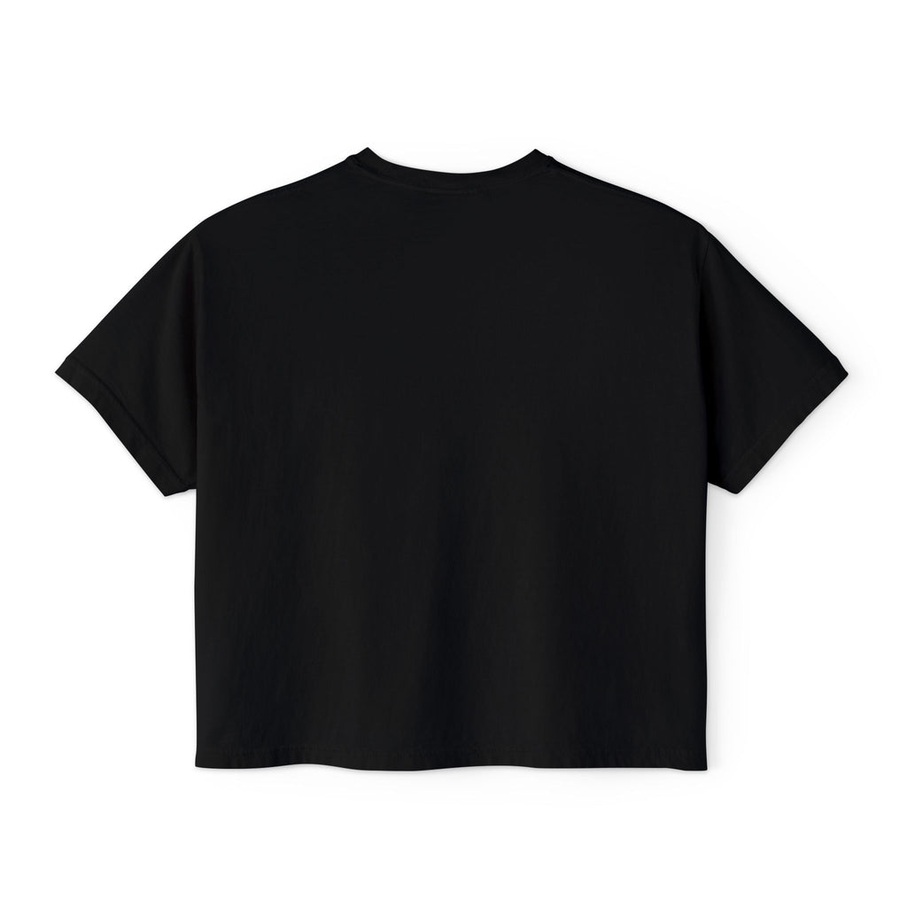 Mom After Dark Crop Boxy Tee