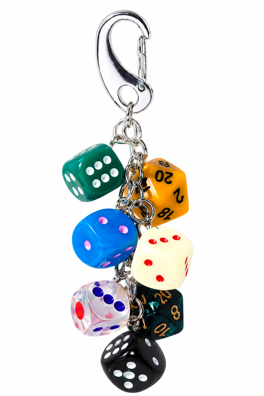 Dice Drop Bag Charm 🎲