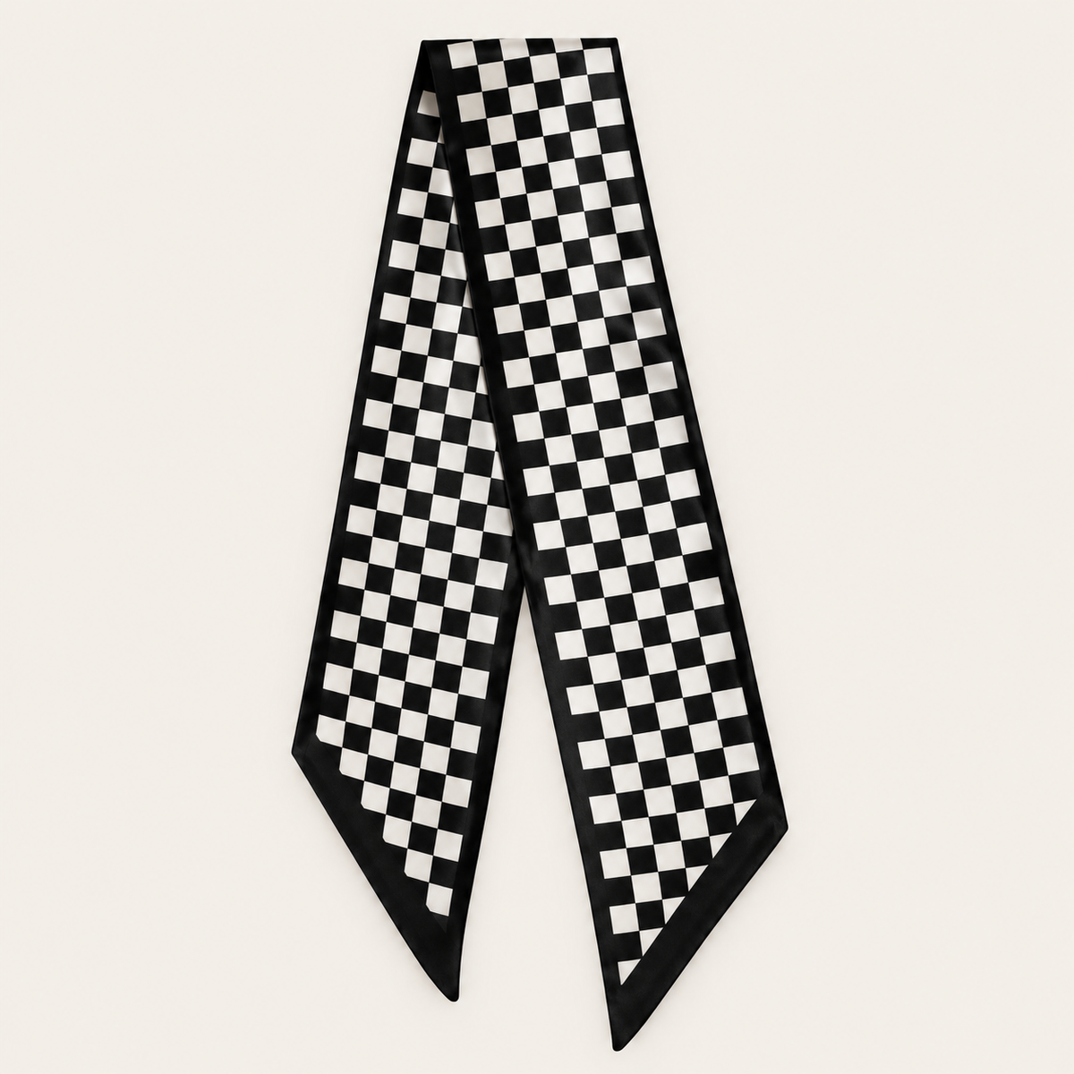 Checkmate Bag Scarf