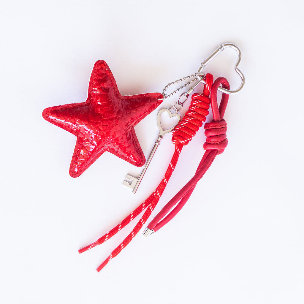 Key to My Heart Bag Charm