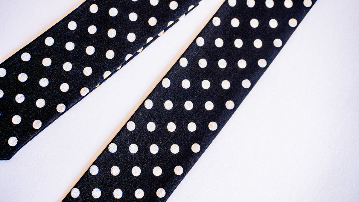 Polkadot Bag Scarf
