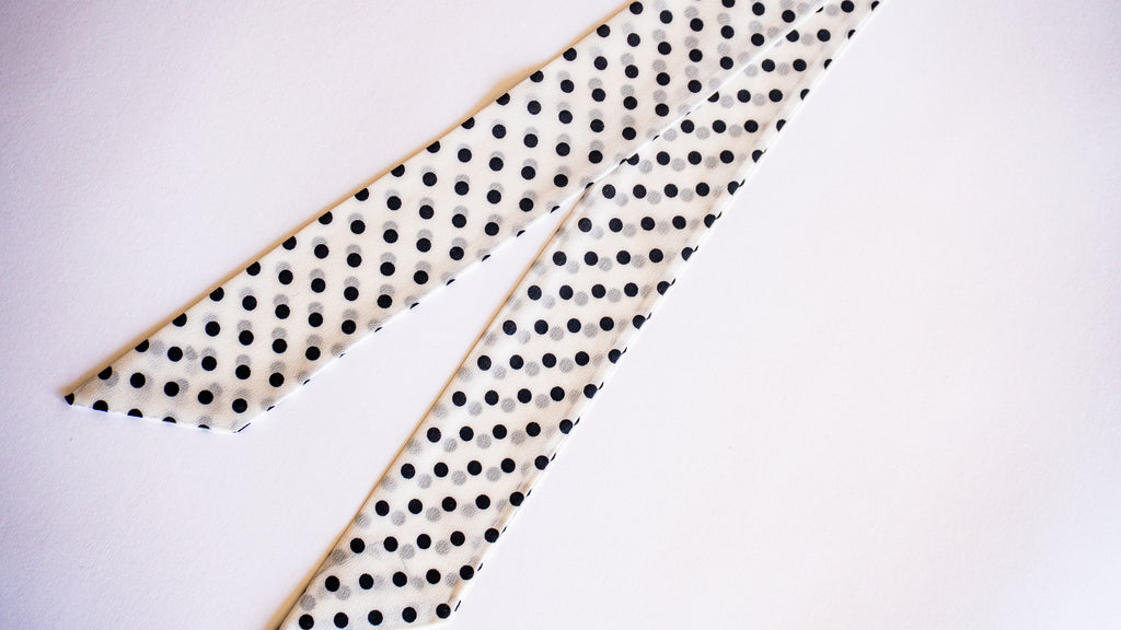 Polkadot Bag Scarf