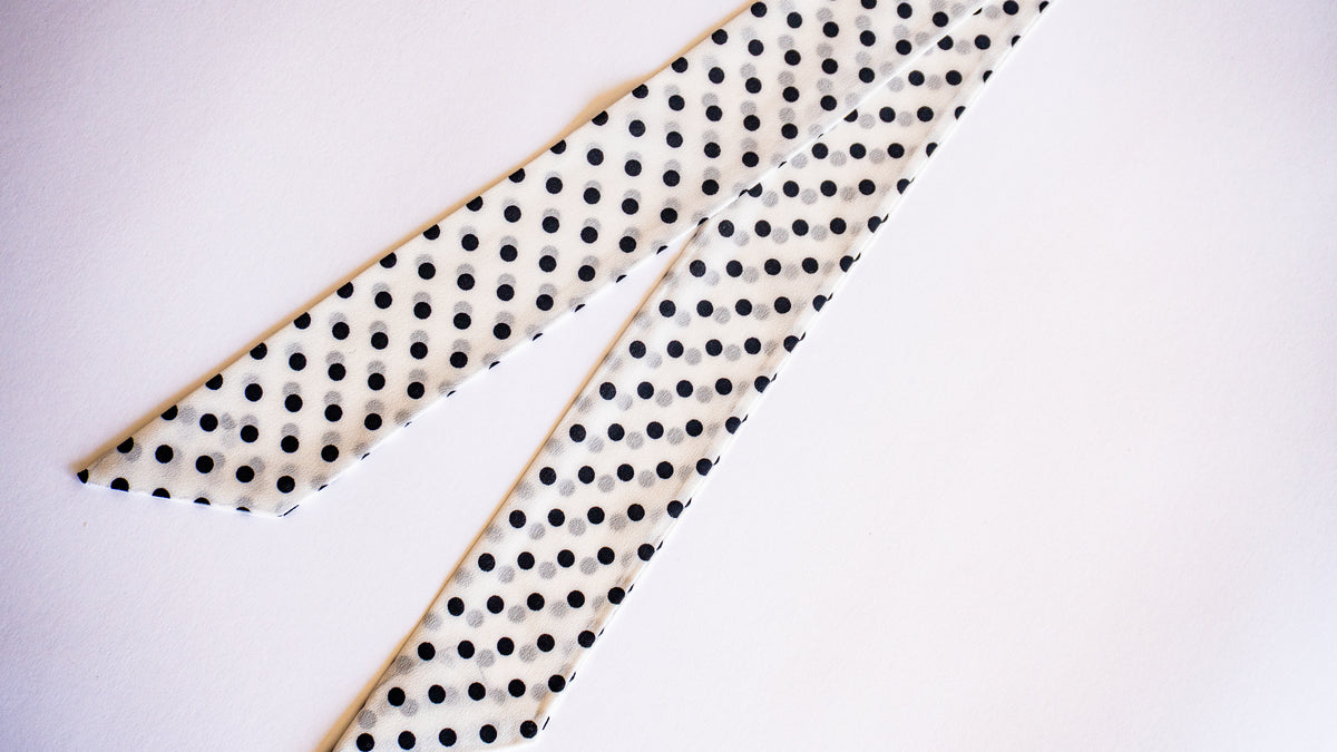 Polkadot Bag Scarf