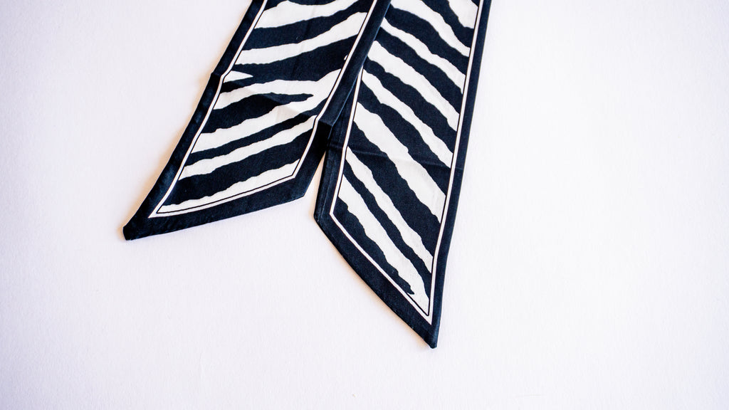 Rebel Stripes Bag Scarf