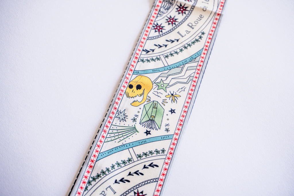 Fortune Favors Her Bag Scarf