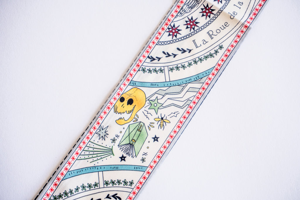 Fortune Favors Her Bag Scarf