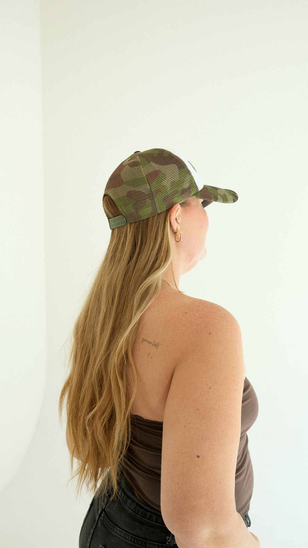 Camo Mother Trucker Hat