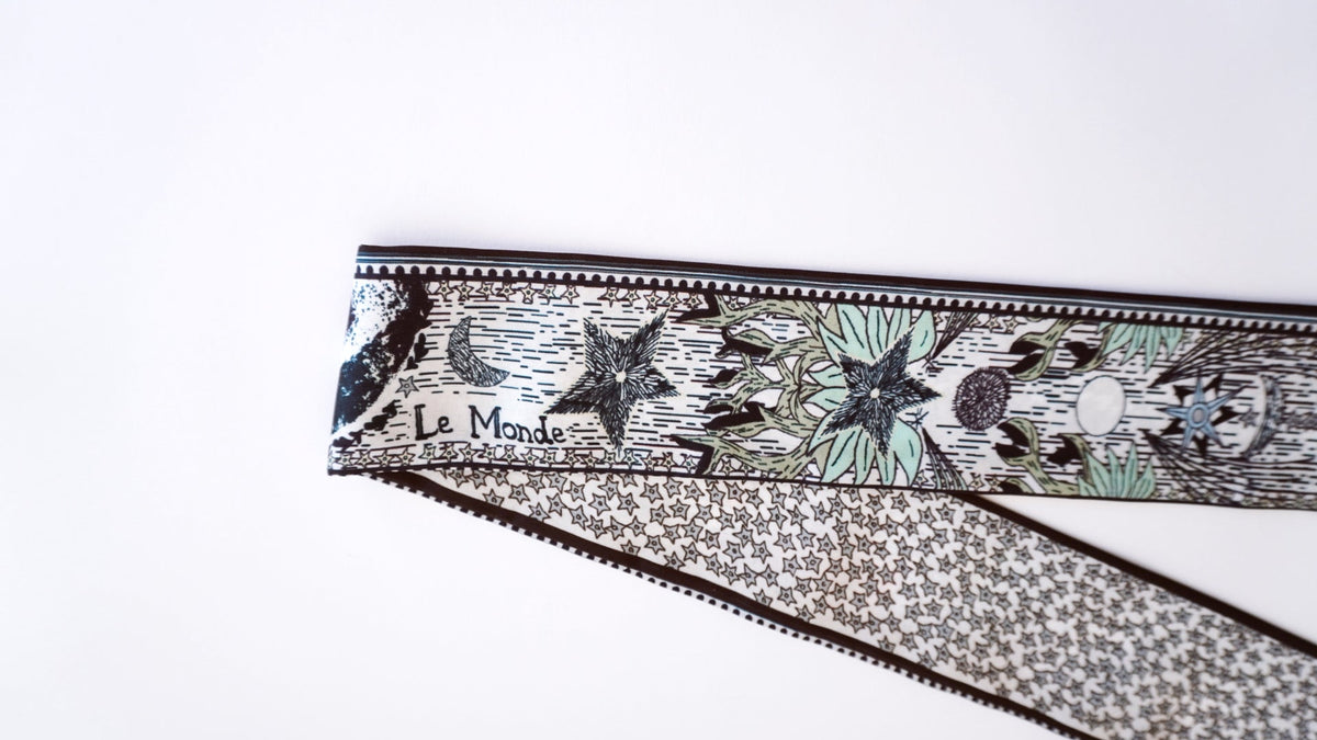 Night Court Bag Scarf