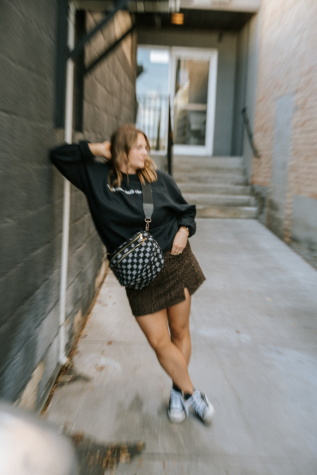 PRESALE Y2K Fringe Luxe on The Go Black