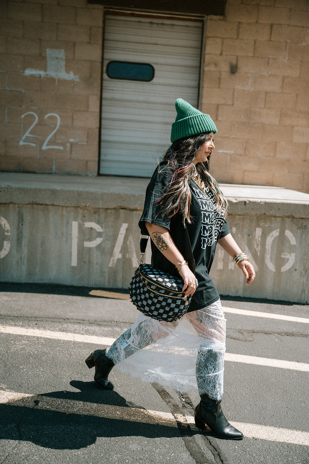 PRESALE Y2K Fringe Luxe on The Go Black