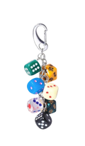 Roll the Dice Bag Charm 🎲